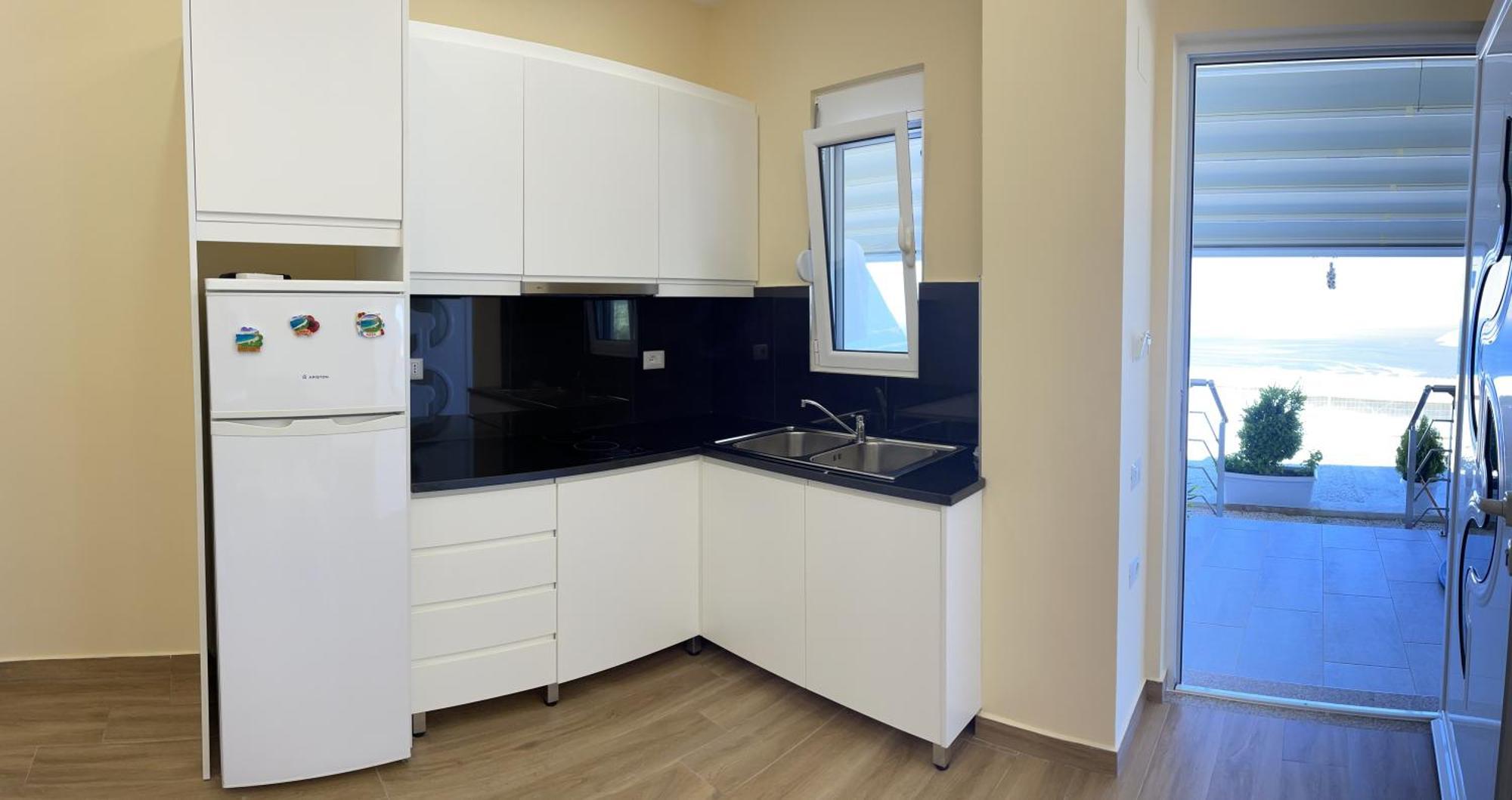 Orizzonte Blu Borsh Apartman Kültér fotó